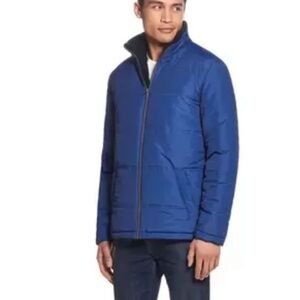 NWT Weatherproof Men's Puffer
Jacket in Blue Size L